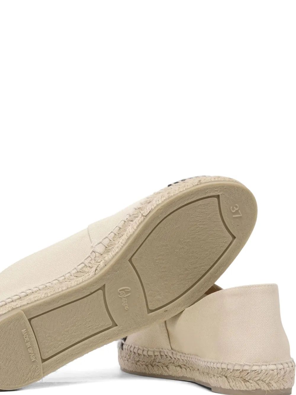 Castañer leather-cap flat espadrilles Neutrals