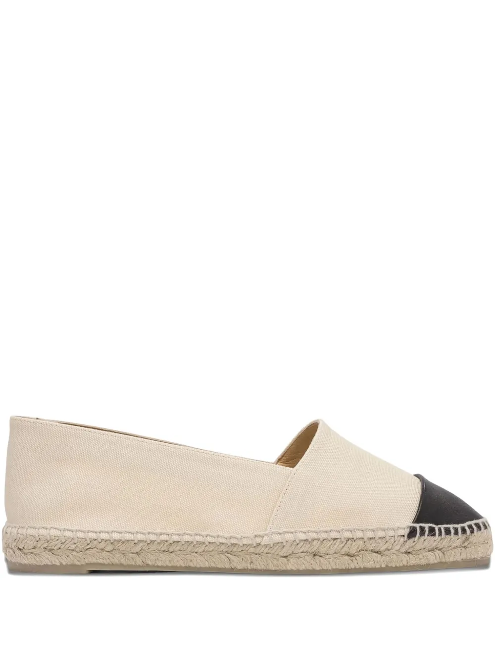 Castañer leather-cap flat espadrilles Neutrals