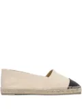 Castañer leather-cap flat espadrilles - Neutrals