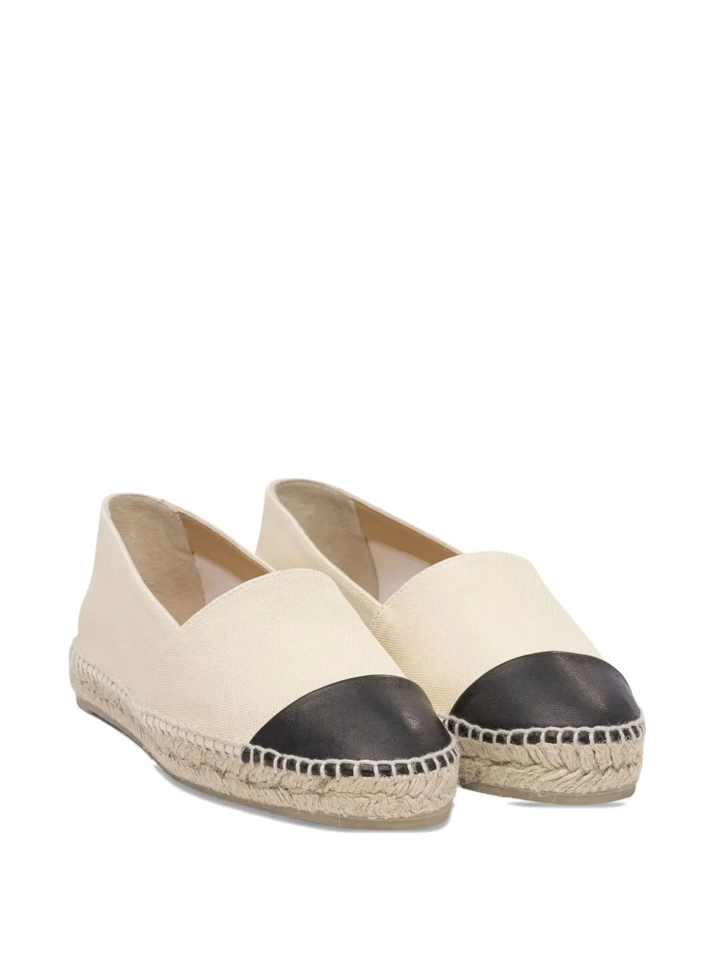 Castañer leather-cap flat espadrilles Neutrals
