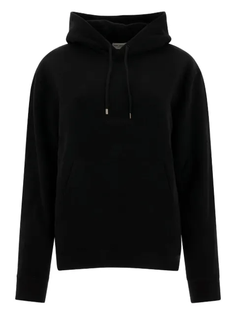 Saint Laurent logo-embroidered hoodie