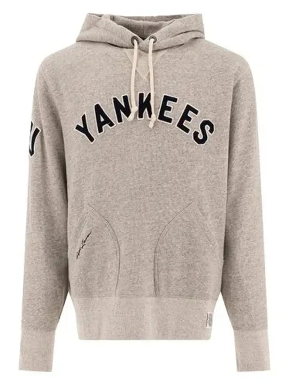 Polo Ralph Lauren yankees patch hoodie - グレー Polo Ralph Lauren yankees patch hoodie - グレー