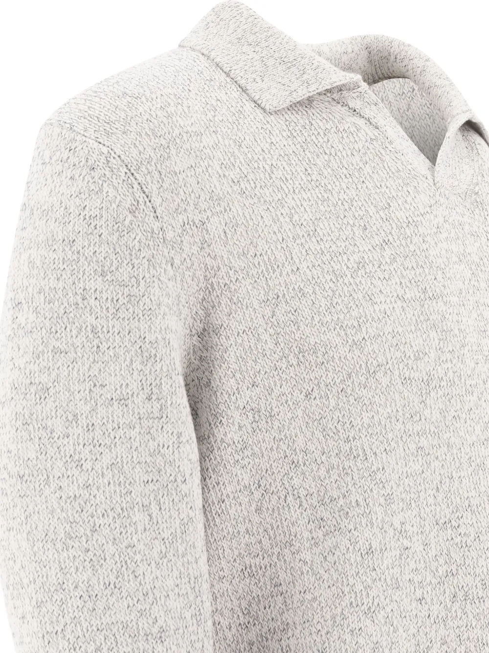 Zanone textured sweater Grijs