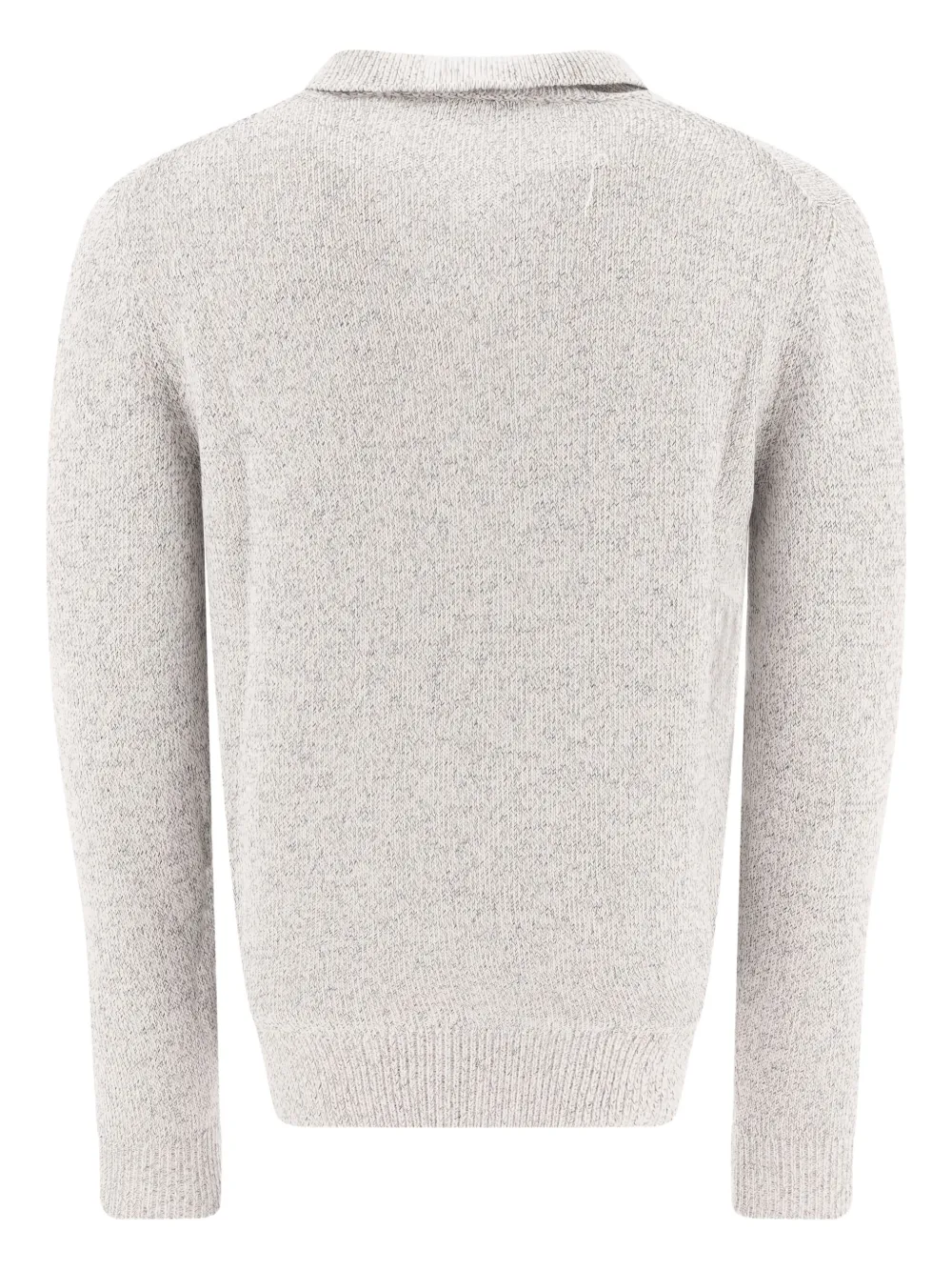Zanone textured sweater Grijs