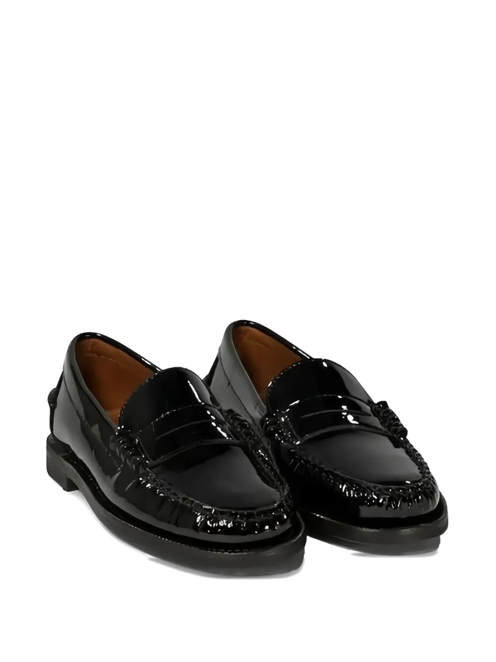 Sebago Classic Dan Patent Leather Penny Loafers