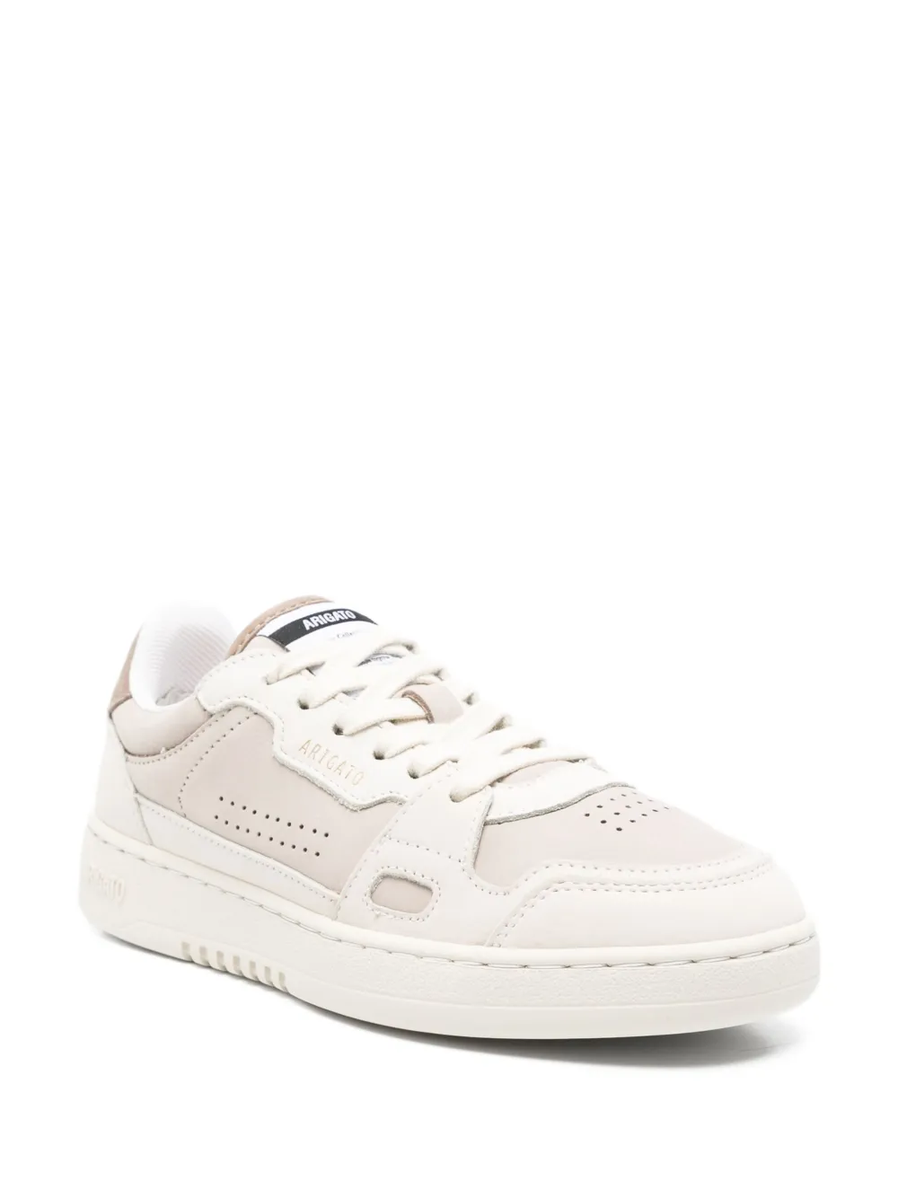 Axel Arigato Dice sneakers met geperforeerde vlakken - Beige