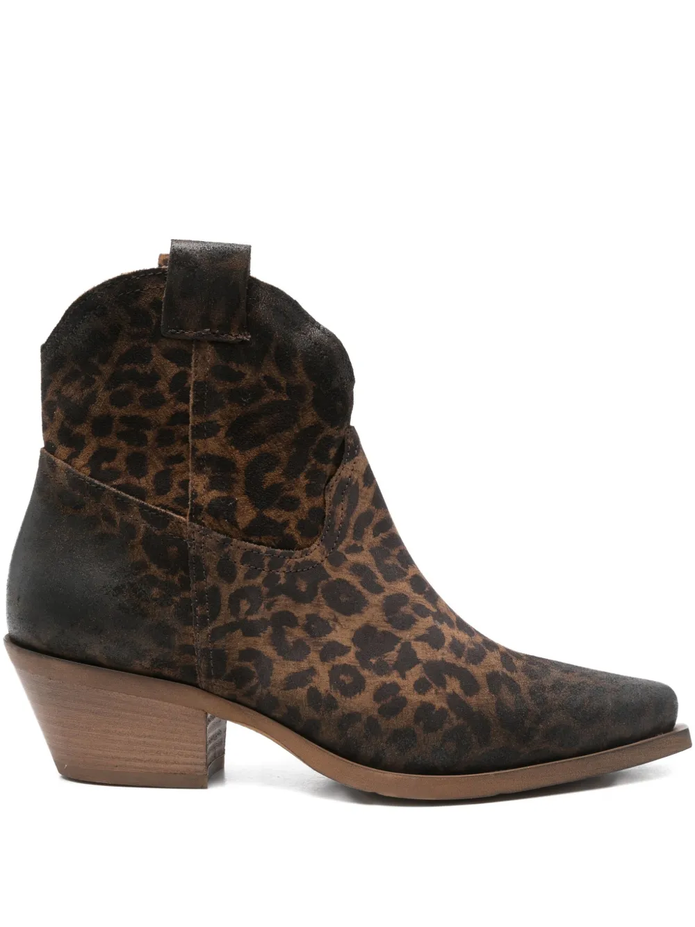 Metisse leopard-print boots Bruin