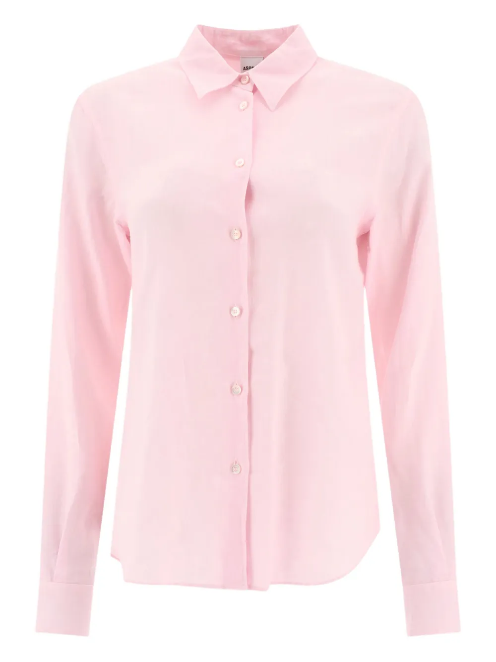 ASPESI long-sleeve button-up shirt Roze