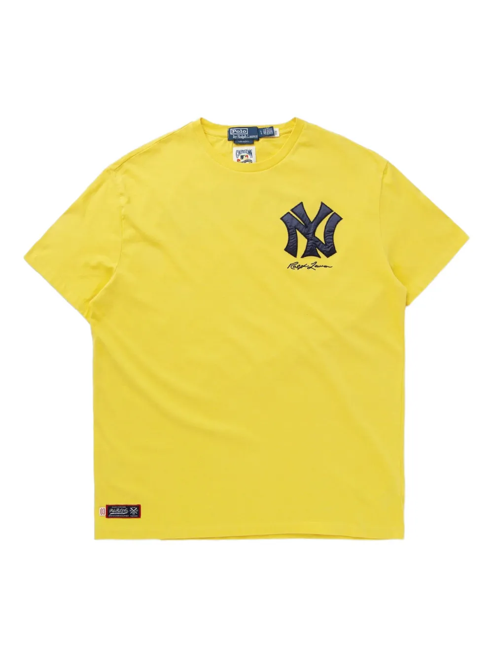 Polo Ralph Lauren New York ロゴ Tシャツ - イエロー Polo Ralph Lauren New York ロゴ Tシャツ - イエロー