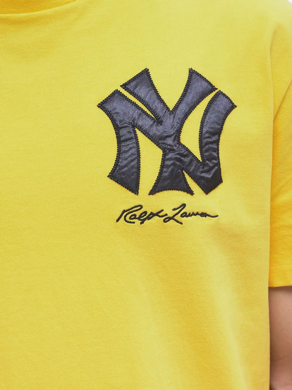 Polo Ralph Lauren New York T-shirt met logo Geel