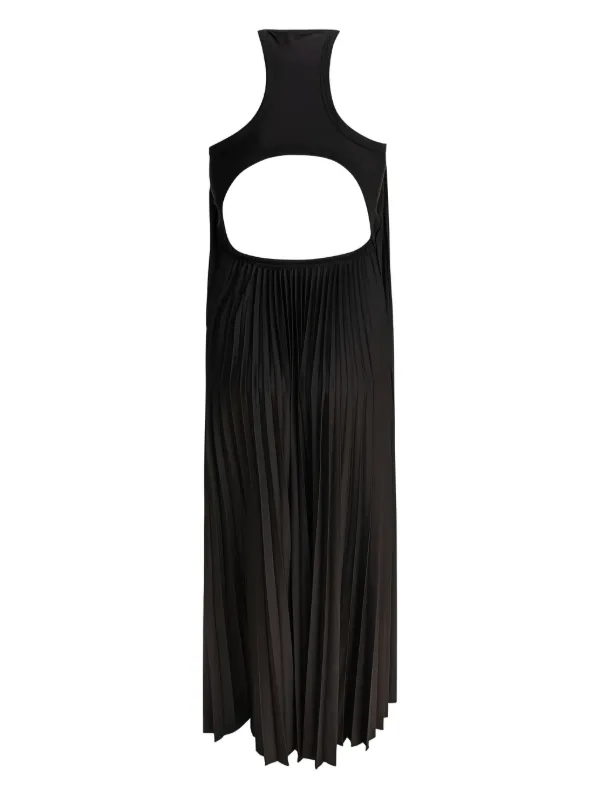 オールインワン・サロペット Max Mara Pleated Halter Neck Dress Max Mara halter-neck Pleated Dress | Black | FARFETCH