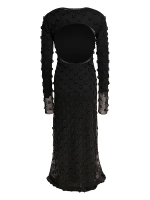 【SPORTMAX】Verdier ブラック ノースリーブ マキシ ドレス Sleeveless jersey dress, black | Sportmax