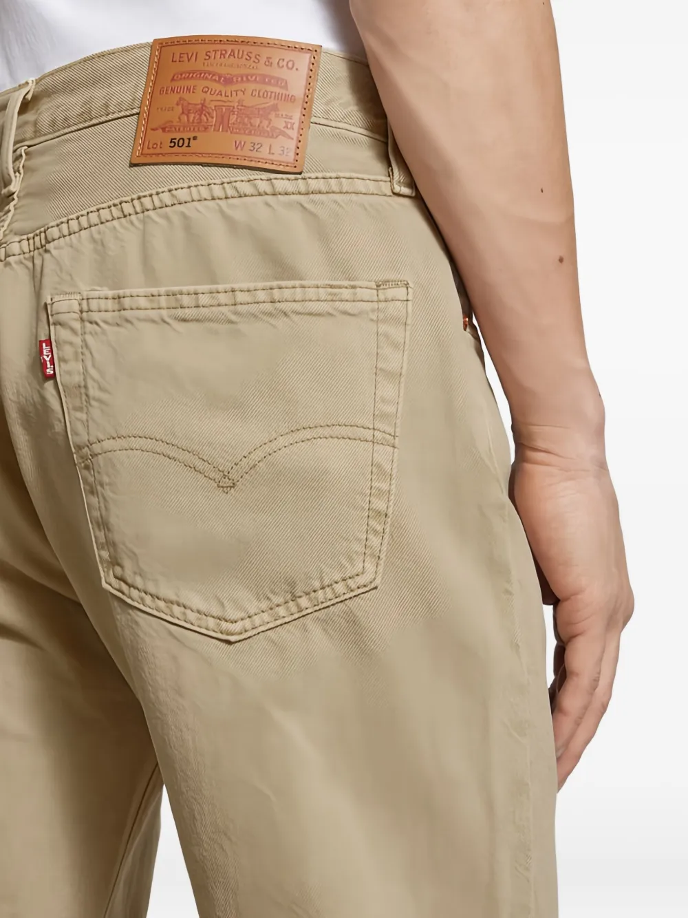 Levi's 501 regular jeans Beige