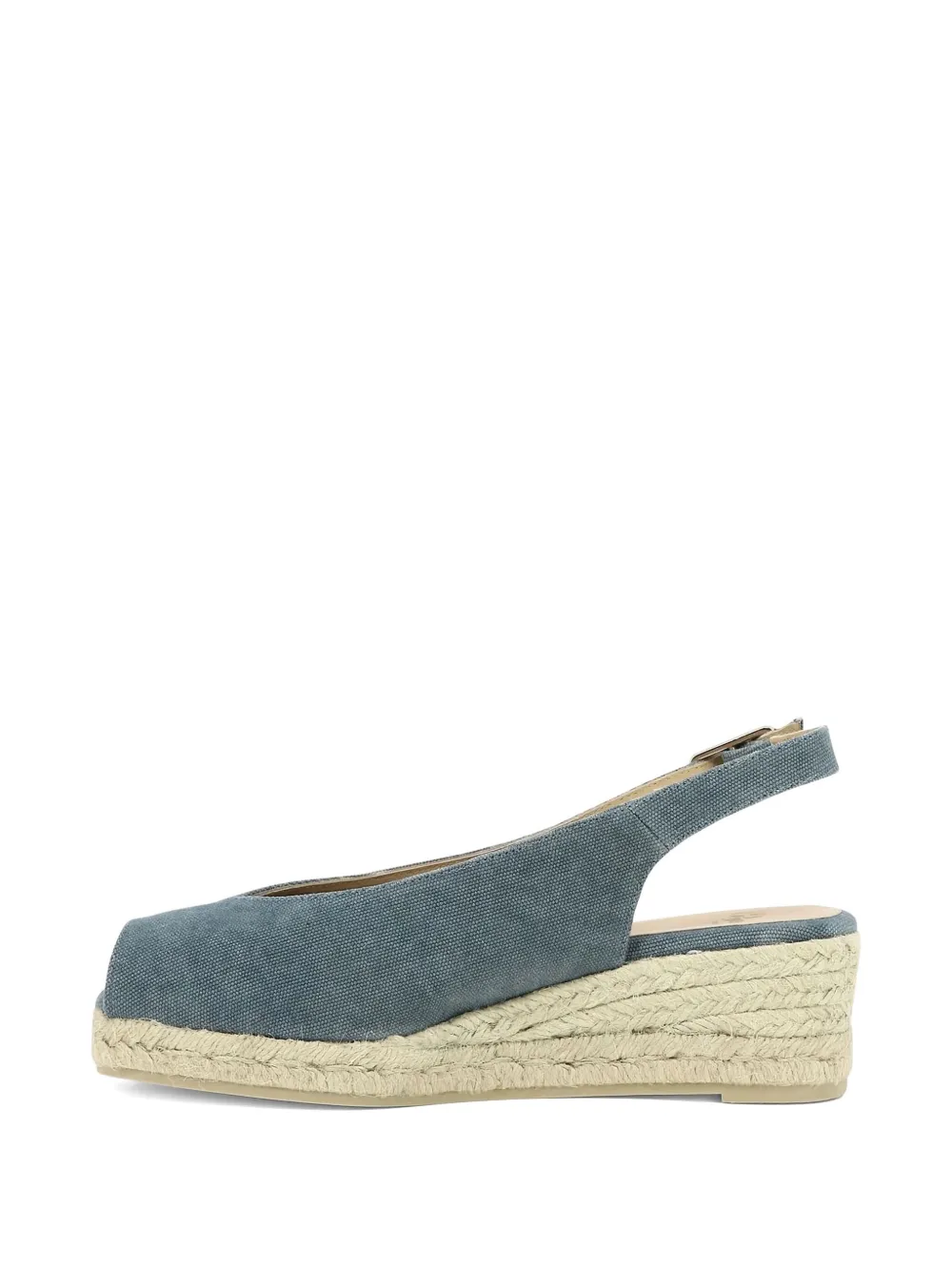 Castañer slingback wedge heeled espadrilles Blue