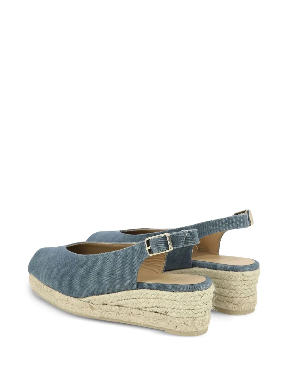 Castañer slingback wedge heeled espadrilles Blue