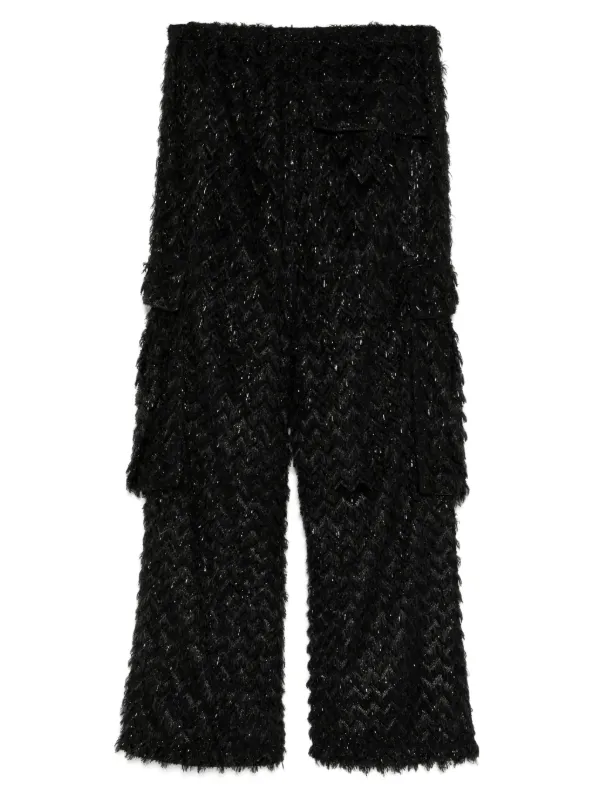 MASU（エムエーエスユー）のFLUFFY CARGO PANTS BLACKの通販