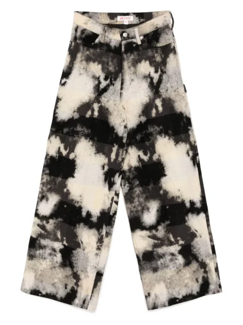 MASU bleached painter pants