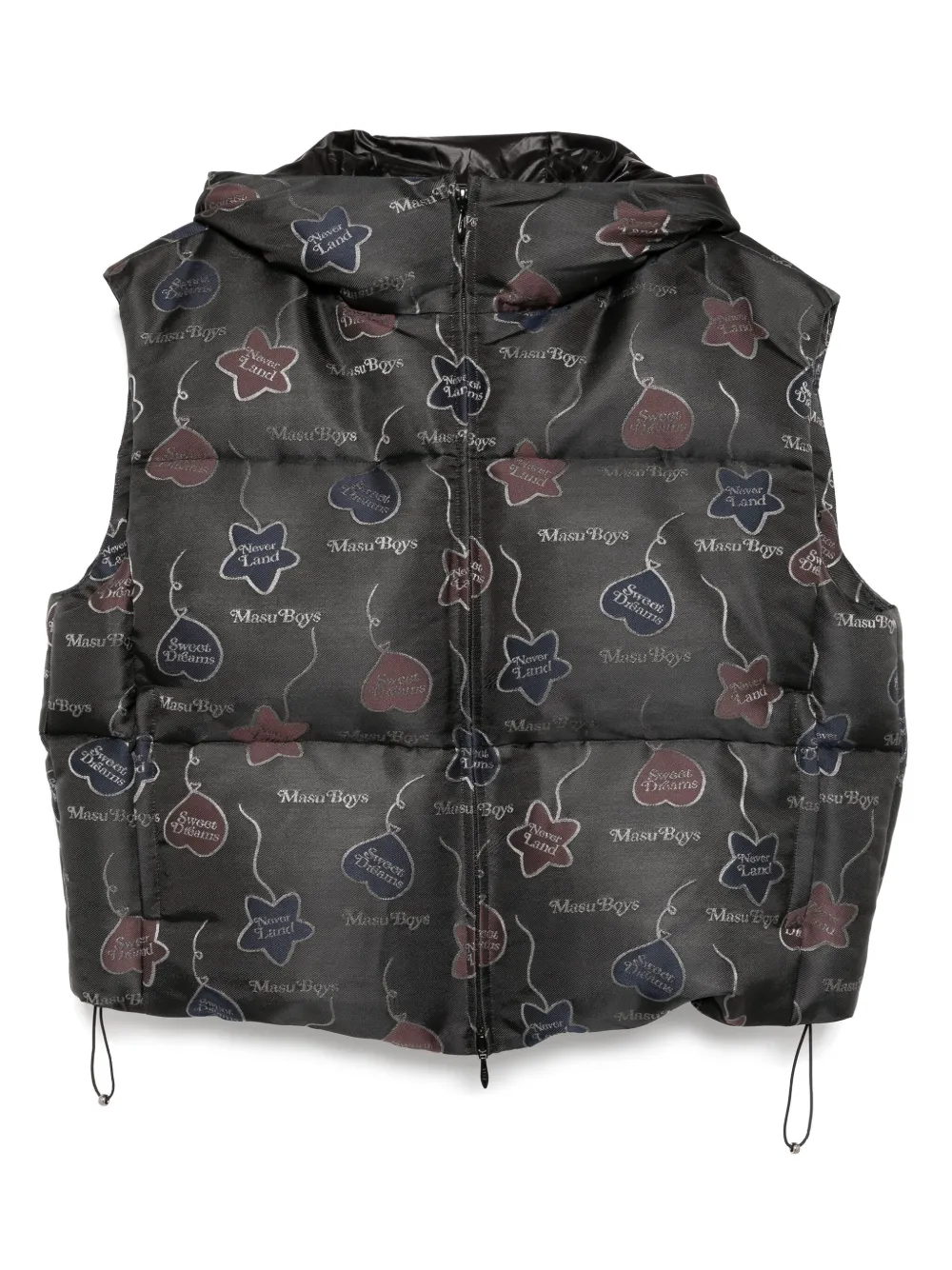 Falling Balloon Down vest jacket