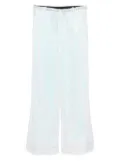 MASU sequinned wide-leg trousers - Neutrals