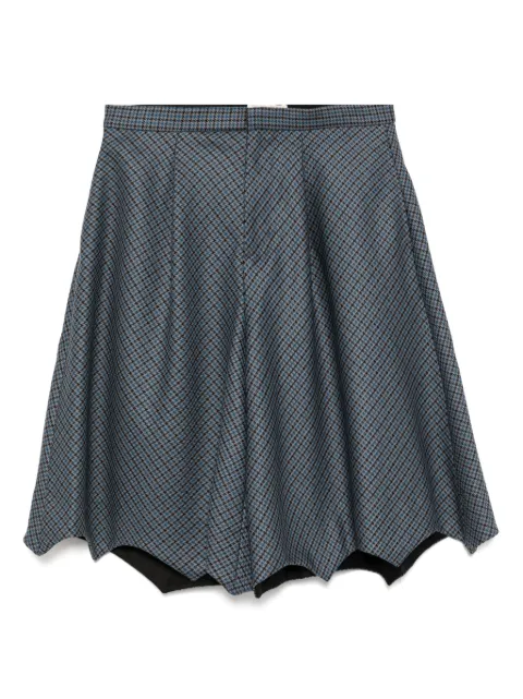 MASU asymmetric design shorts