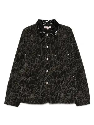 MASU Bat Jacquard Drizzler ジャケット | ブラック | FARFETCH JP