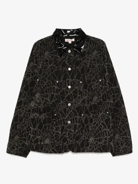MASU flocky-web jacket