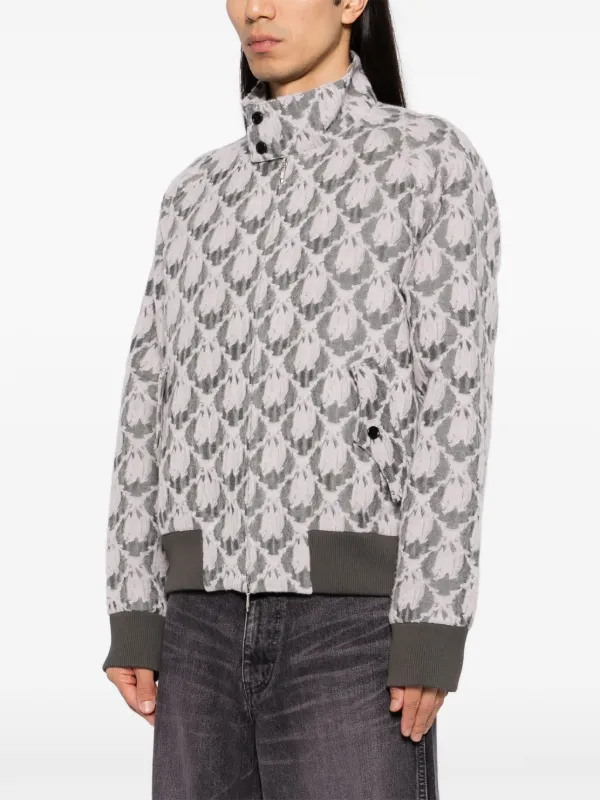 【好評にて期間延長】 Drizzler bat-jacquard MASU Jacket FARFETCH | Pink | ジャケット・アウター