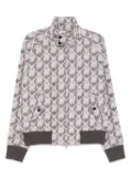 MASU bat-jacquard drizzler jacket - Pink