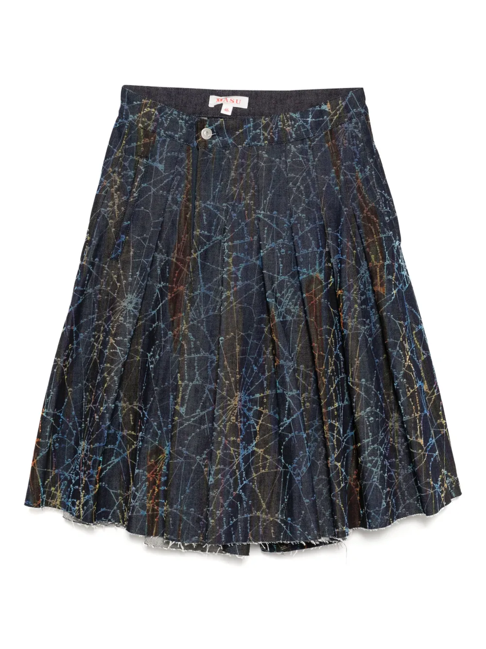 all-over graphic print shorts