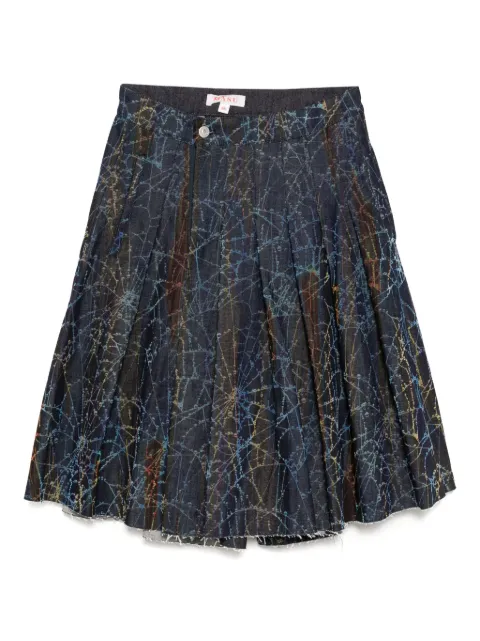 MASU all-over graphic print shorts