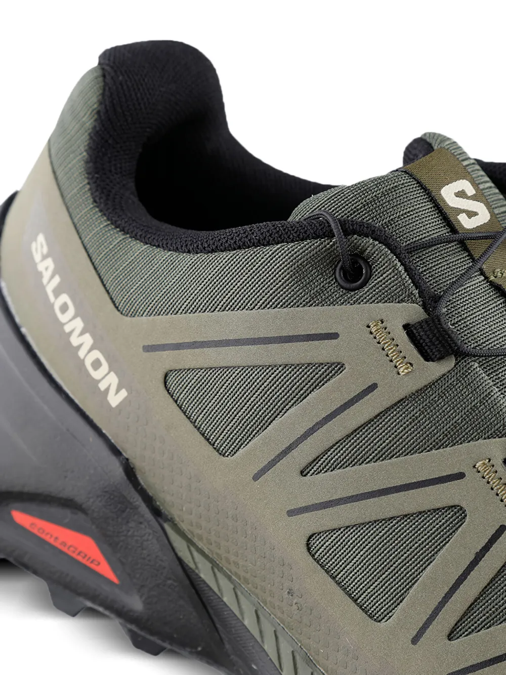 Salomon Peak Gore Tex textured-panel trail sneakers Green