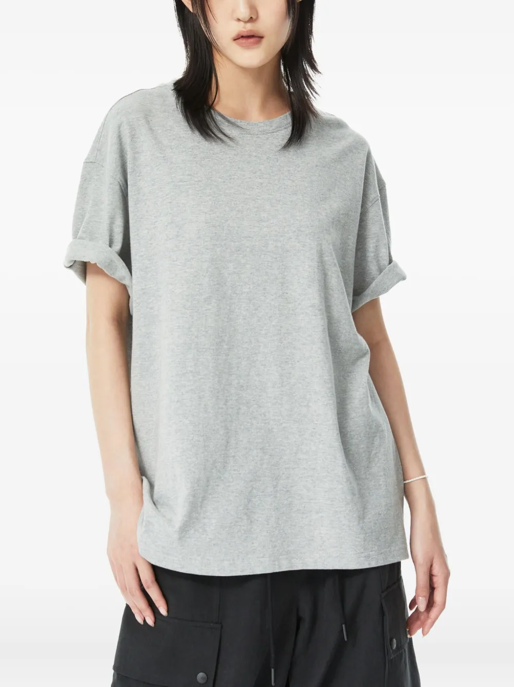 STUDIO TOMBOY T-shirt met logoprint Grijs
