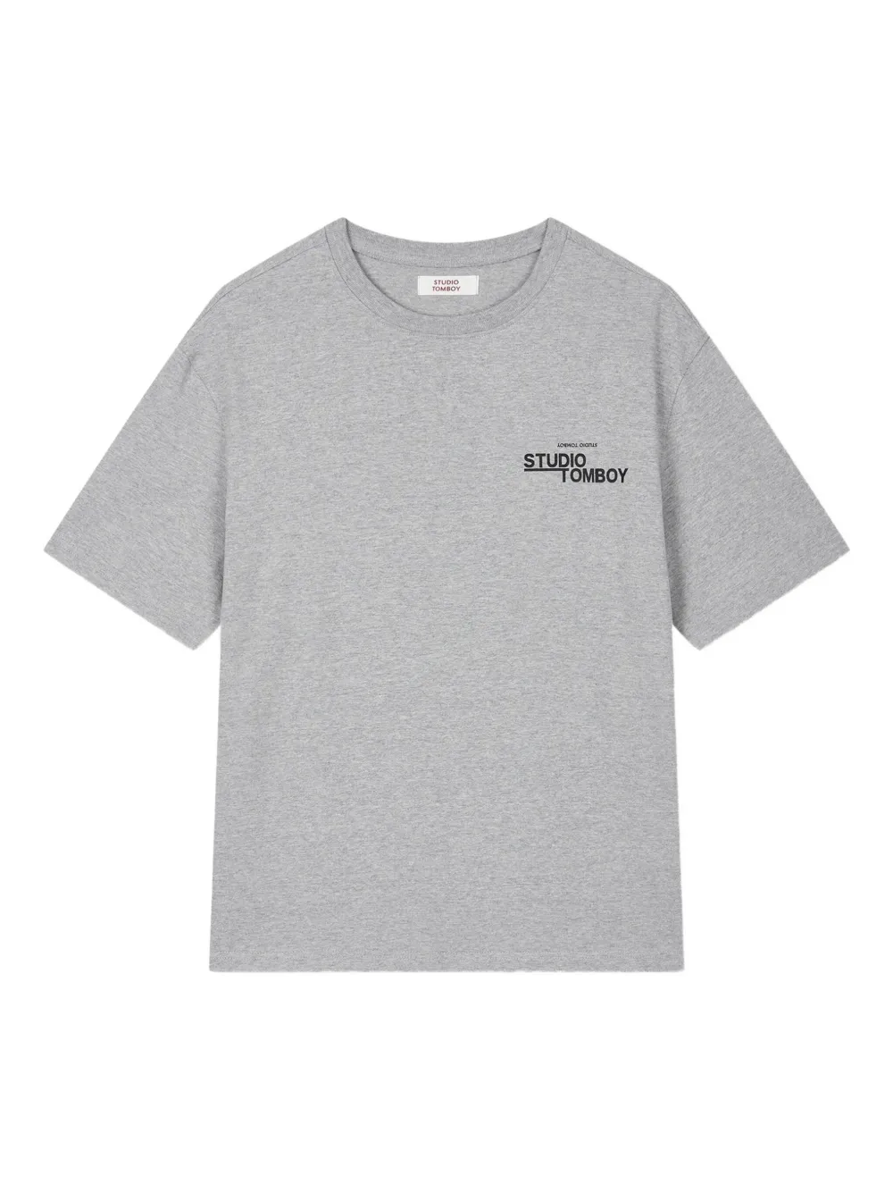 STUDIO TOMBOY logo-print T-shirt | Grey | Image 1