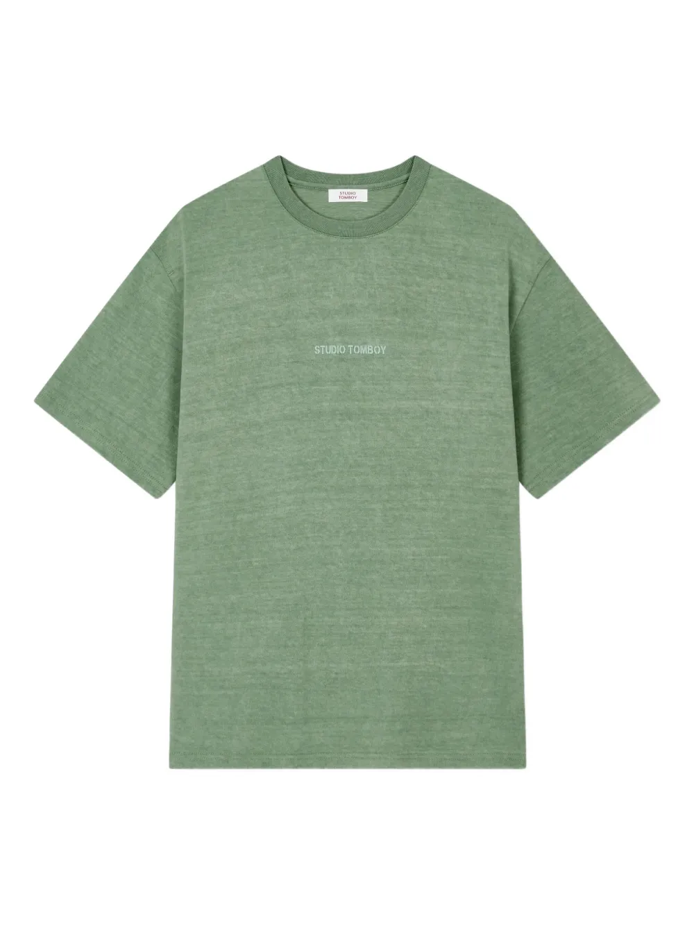 STUDIO TOMBOY logo-print T-shirt | Green | Image 1