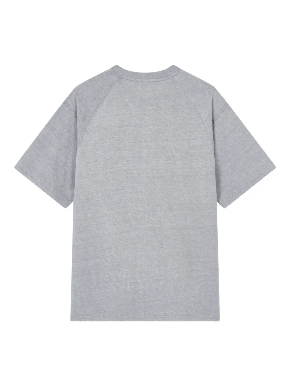 Studio Tomboy Logo-print Cotton T-shirt In Gray