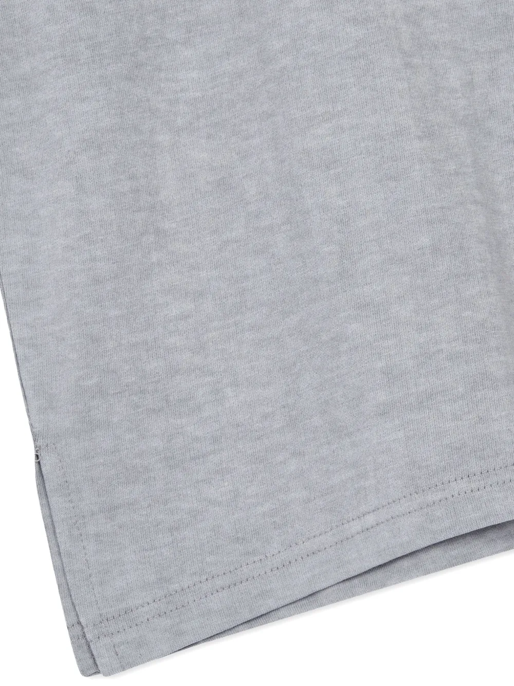 Studio Tomboy Logo-print Cotton T-shirt In Gray