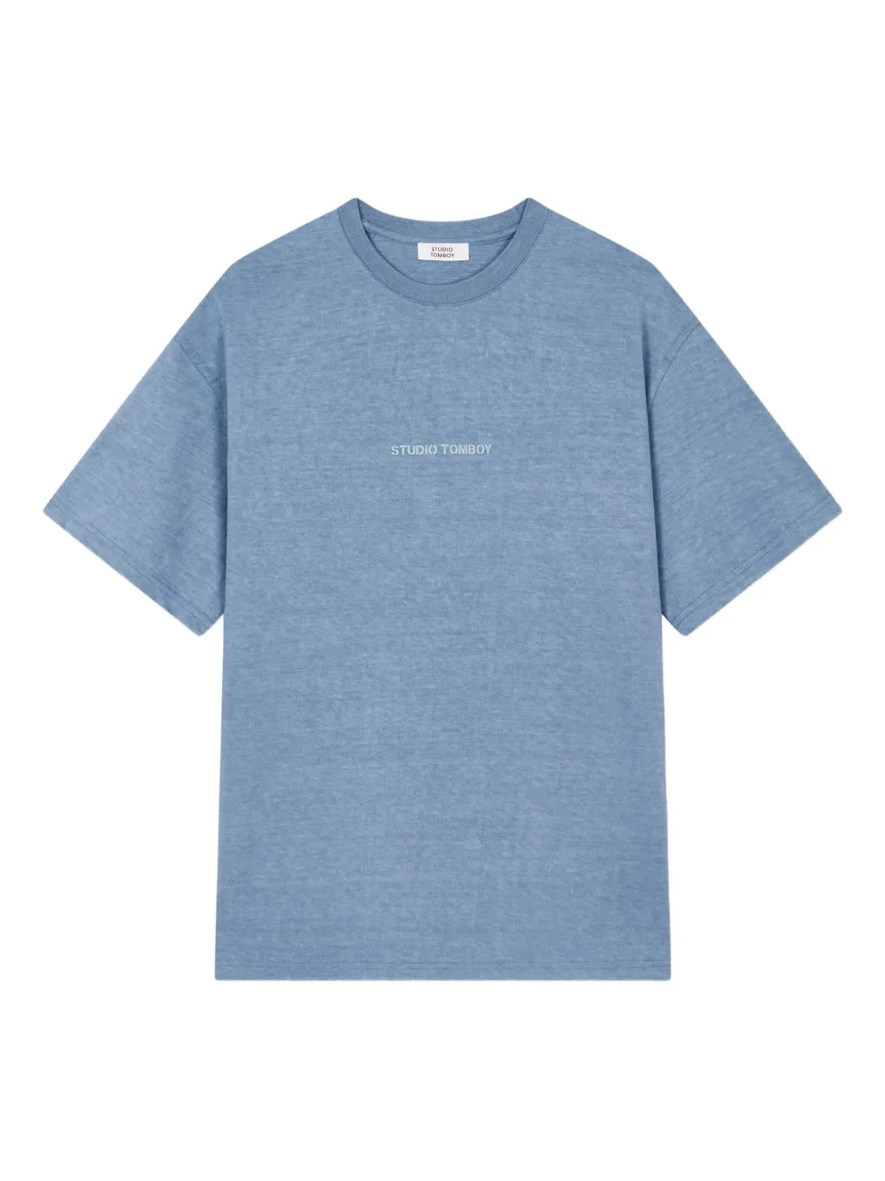 STUDIO TOMBOY logo-print T-shirt | Blue | Image 1