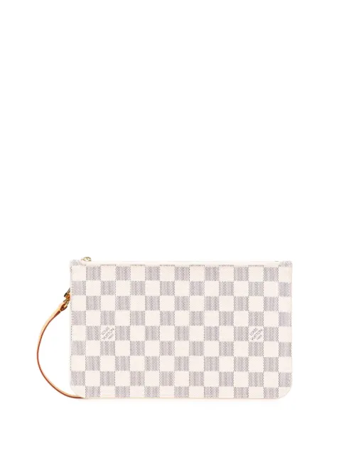 Louis Vuitton Pre-Owned 2014 Damier Azur Neverfull MM pouch