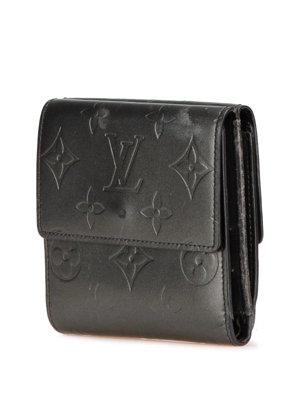Louis Vuitton Pre-Owned 2002 Monogram Mat Portefuille Elise Trifold Wallet small wallets | Image 2