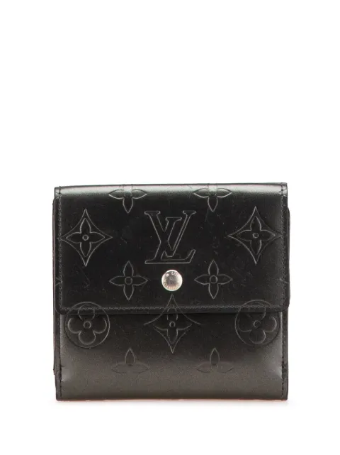 Louis Vuitton Pre-Owned 2002 Monogram Mat Portefuille Elise Trifold Wallet small wallets