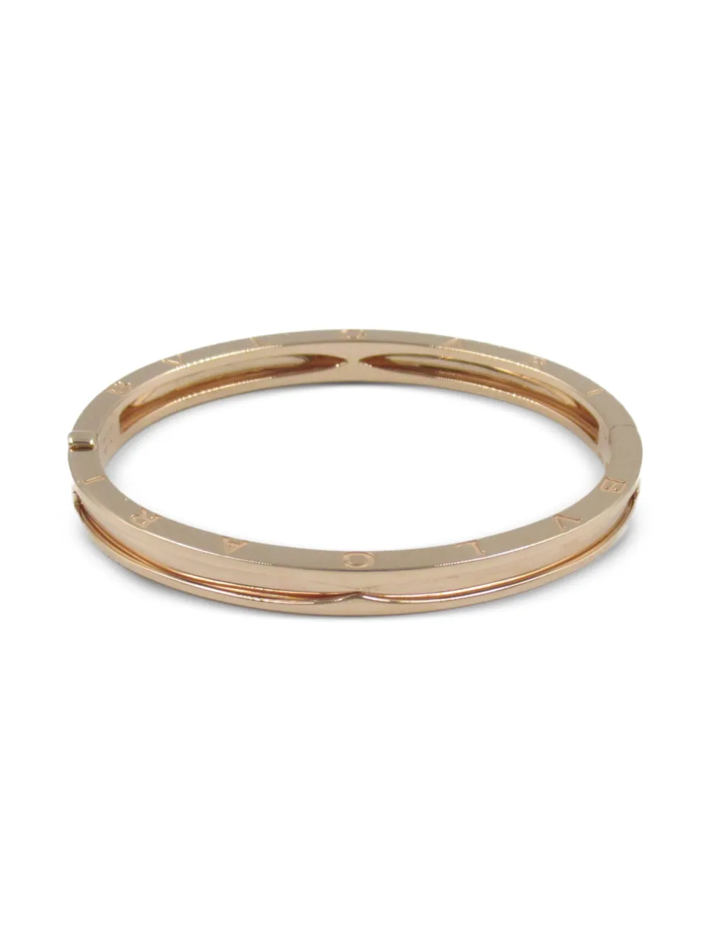 Bvlgari Pre-Owned 2010s B.zero1 バングル 18Kローズゴールド - ゴールドトーン Bvlgari Pre-Owned 2010s B.zero1 バングル 18Kローズゴールド - ゴールドトーン