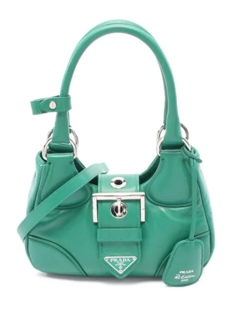 Prada Pre-Owned padded leather top handle bag