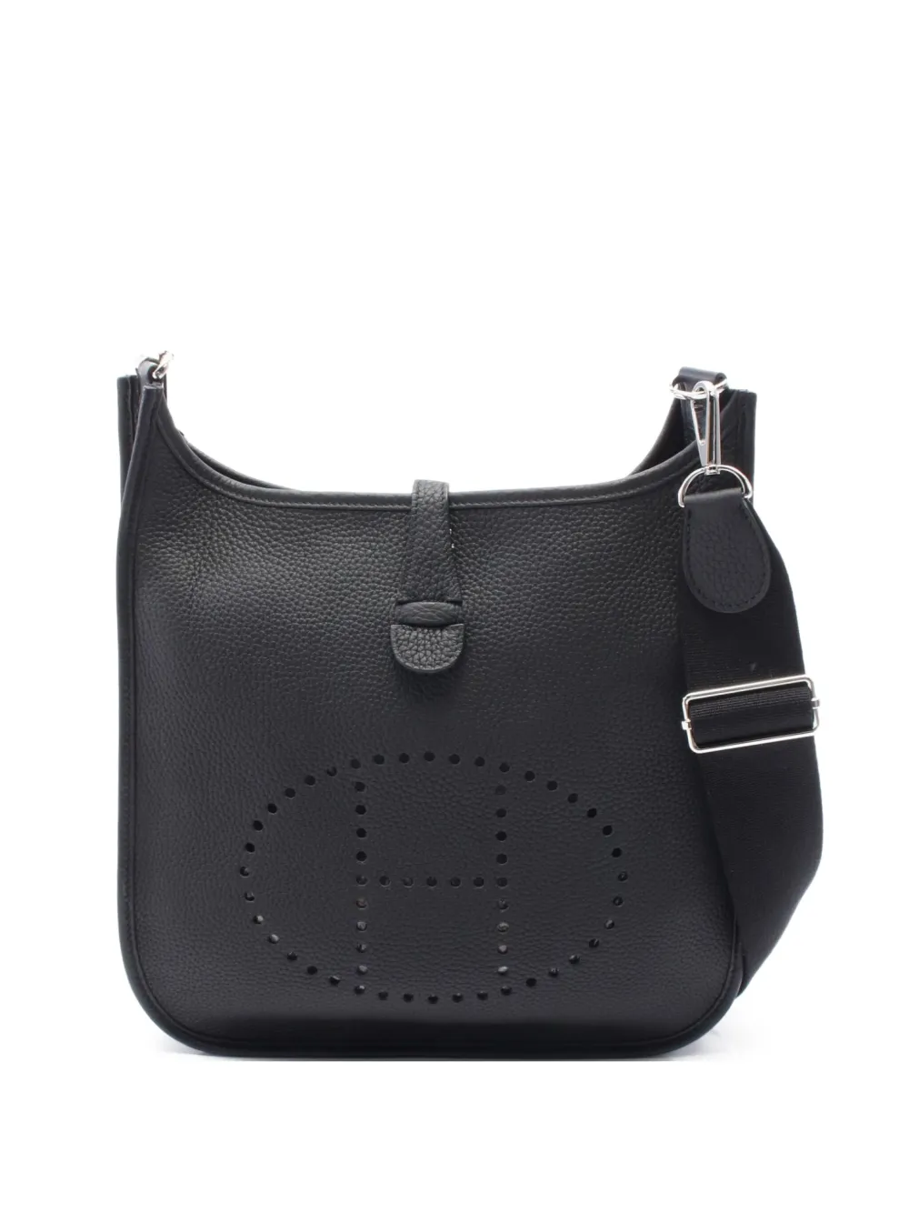 Hermès Pre-Owned 2022 Evelyn 3 Troyes PM shoulder bag - ブラック Hermès Pre-Owned 2022 Evelyn 3 Troyes PM shoulder bag - ブラック