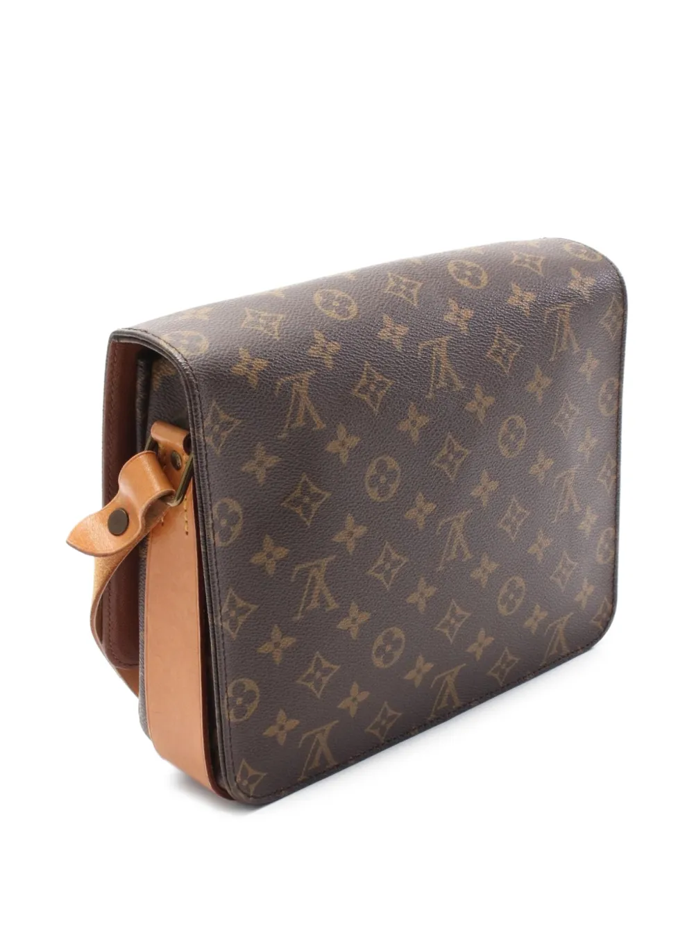 Louis Vuitton Pre-Owned 1990 Cartesier GM Monogram shoulder bag | Pre-Owned | Image 2