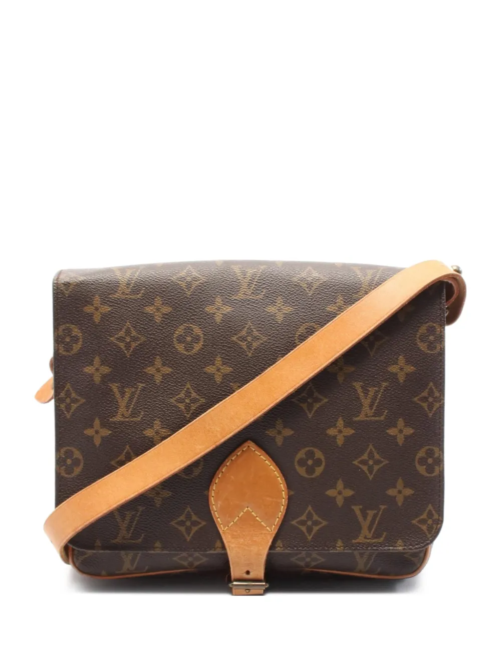 Louis Vuitton Pre-Owned 1990s デコラティブ GM モノグラム ショルダーバッグ - ブラウン Louis Vuitton Pre-Owned 1990s デコラティブ GM モノグラム ショルダーバッグ - ブラウン