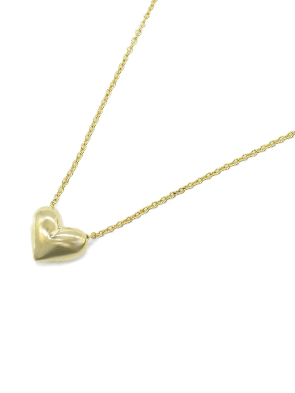 Tiffany & Co. Pre-Owned 2010s 18K yellow gold Pinched Heart necklace | Image 2