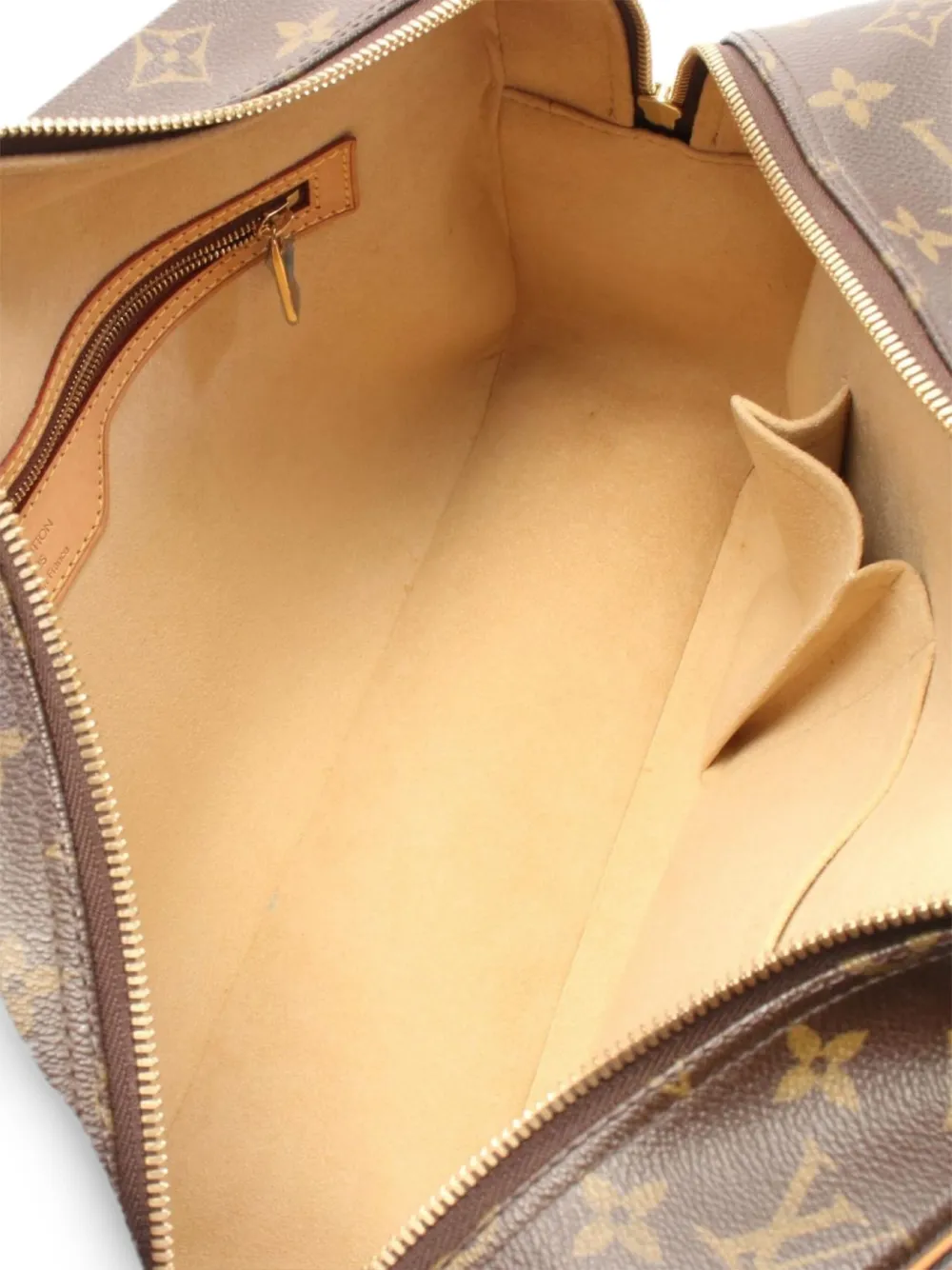 Pre-owned Louis Vuitton 2003 Cite Gm Tote Bag In Brown