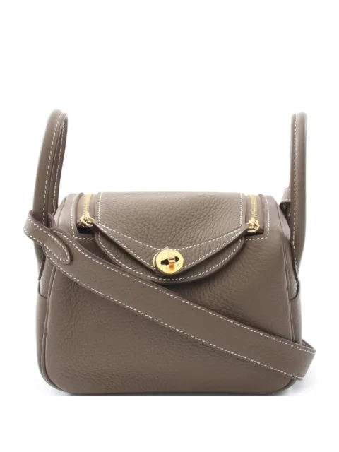 Hermès Pre-Owned 2024 mini Lindy shoulder bag 