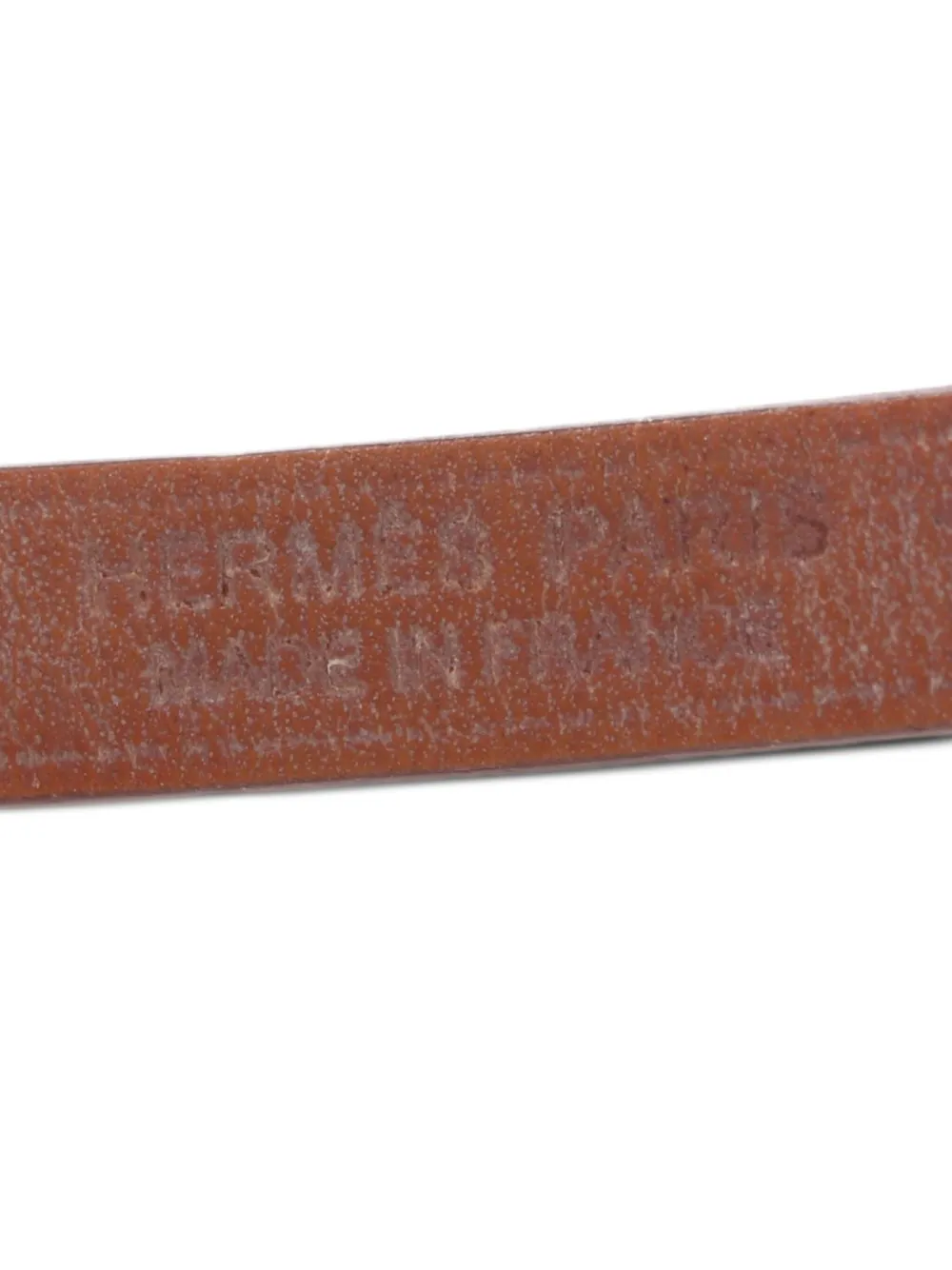 Pre-owned Hermes 2022 Studded Leather Bracelet