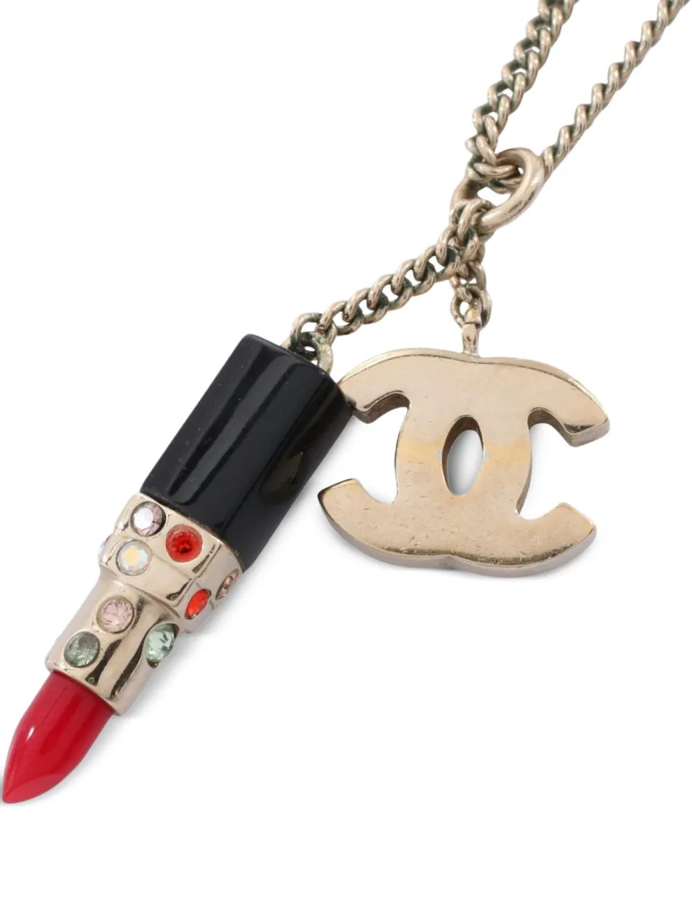 CHANEL Pre-Owned 1986-1988 Lipstick necklace | Image 2